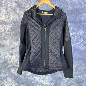 Athleta Rock Springs Hooded Quilted Puffer Jacket Sz M